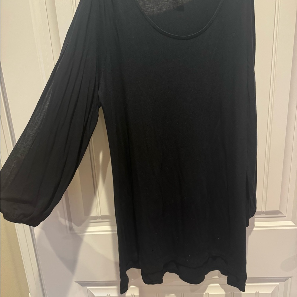 Elegant Black Women's Top